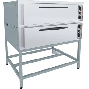 шкаф пекарский ярусный эш-2 (1400х1300х1076 мм, 10,4 квт , 2 камеры)
