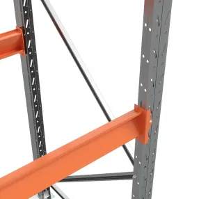 стеллаж паллетный 2500х2700х1100 мм (70.1.5), 2 яруса