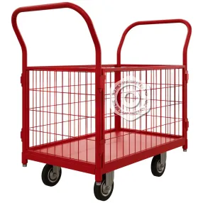 тележка платформенная с сетчатыми бортами тс 1 redtool (без колёс)