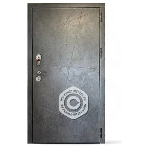 дверь квартирная с двумя мдф панелями