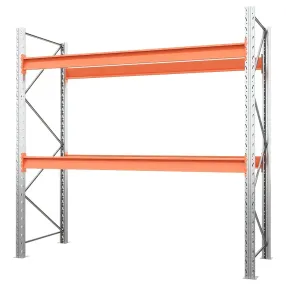 стеллаж паллетный 2500х2700х1100 мм (70.1.5), 2 яруса