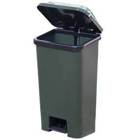 мусорный контейнер мкт-60 полимерный 60л., с педалью, с пакетодержателем