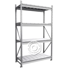 стеллаж ms pro z 2000х1200х500 (4 яруса с настилом)