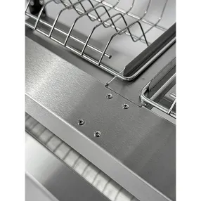 стеллаж для сушки тарелок и стаканов стптс-8/4-эн