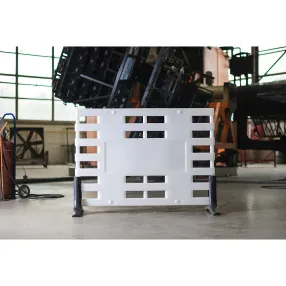 ограждение мобильное пластиковое argo с коннекторами