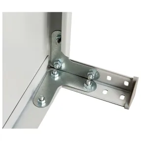 стеллаж угловой ms strong 1600х1000х1000 (4 уровня глубиной 300 мм)