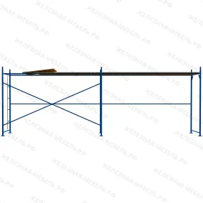 леса рамные строительные лрс-40 2х6 м (1 ярус с настилом)